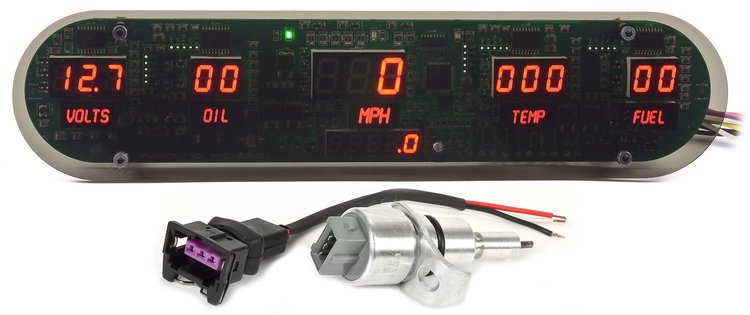 5-Gauge Panel LED Digital