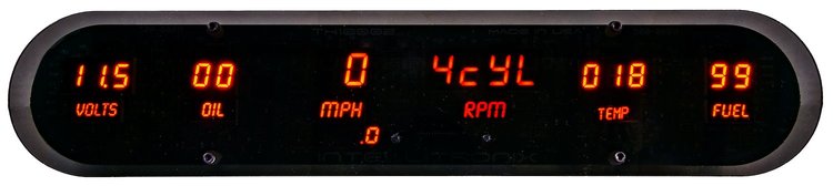 6-Gauge Panel LED Digital