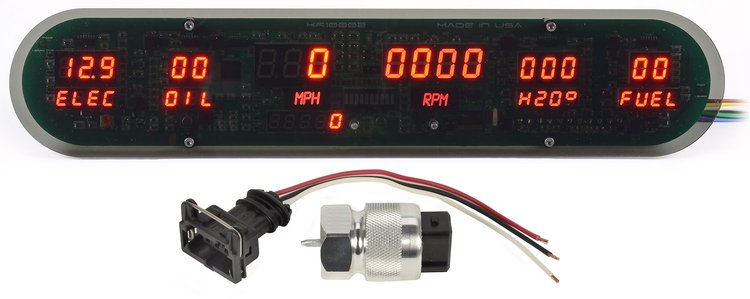 6-Gauge Panel LED Digital