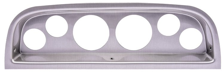 6-Gauge Dash Panel Insert for 1960-1963 Chevrolet, GMC C/K Series Truck [Brushed Aluminum]