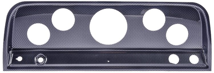 5-Gauge Dash Panel Insert for 1964-1966 Chevrolet, GMC C/K Series Truck [Carbon Fiber]