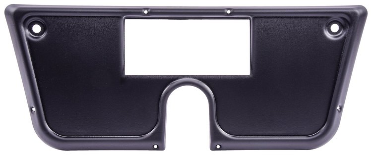 Holley 6.860 in. Pro Dash Panel Insert for 1967-1972 Chevrolet, GMC C/K Series Truck [Matte Black]