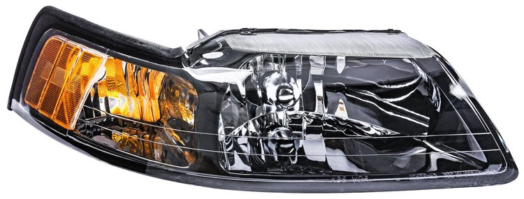 Headlight Assembly for 2001-2004 Ford Mustang Right/Passenger Side