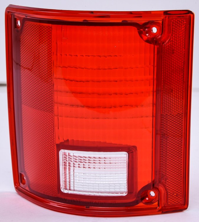 Tail Light Lens for 1973-1991 Chevy Blazer, Suburban, C/K Truck 1983-1991 GMC Jimmy [Left/Driver Side]