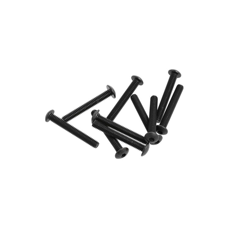 Button Head Hex Socket Screws (M2.5 x 18 mm) [Fits Torch & Hooligan Monster Trucks]