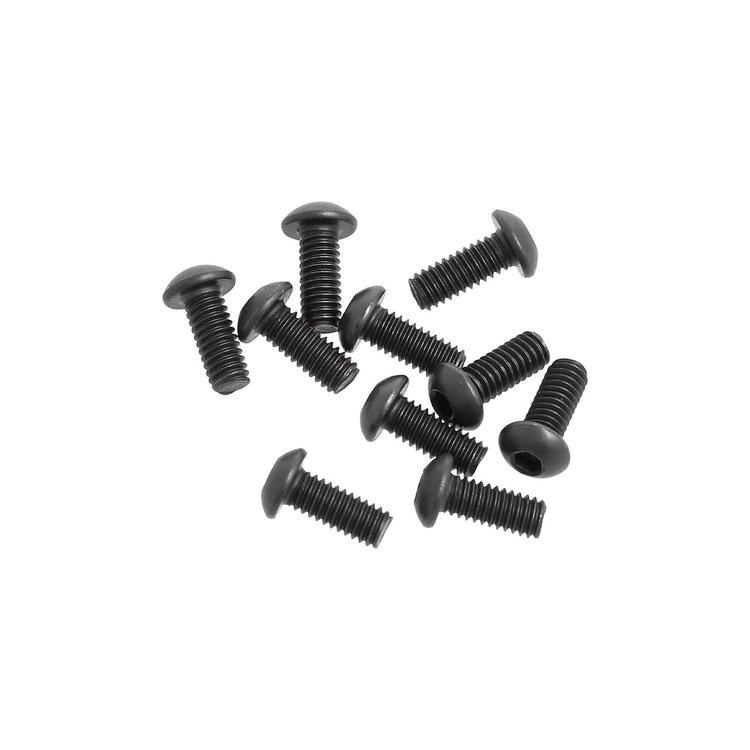 Button Head Hex Socket Screws (M2.5 x 6 mm) [Fits Torch & Hooligan Monster Trucks]