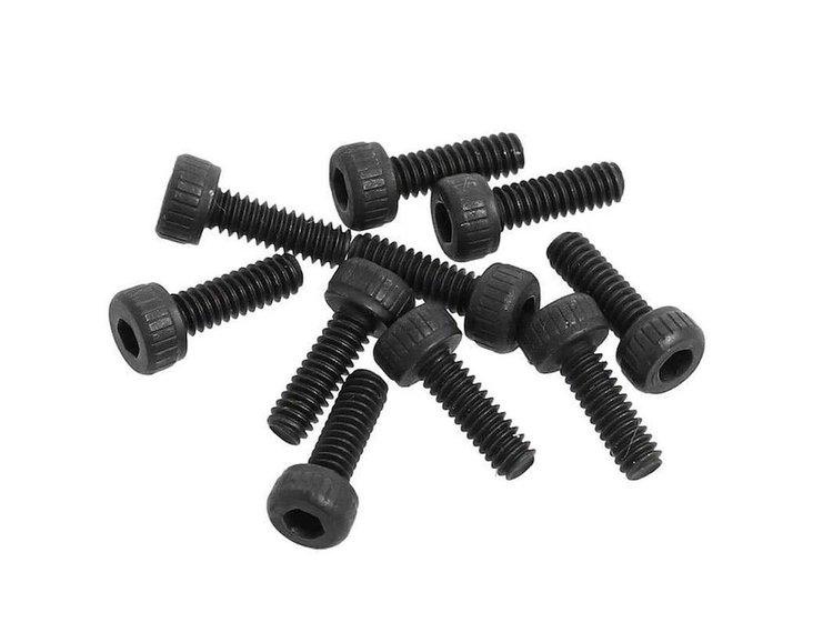 Cap Screws (M2 x 6 mm) [Fits Torch & Hooligan Monster Trucks]