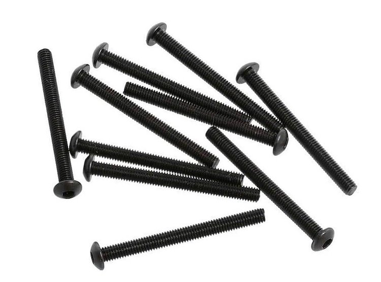 Button Head Hex Socket Screws (M3 x 32 mm) [Fits Torch & Hooligan Monster Trucks]