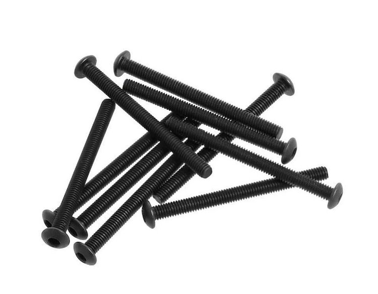 Button Head Hex Socket Screws (M3 x 35 mm) [Fits Torch & Hooligan Monster Trucks]
