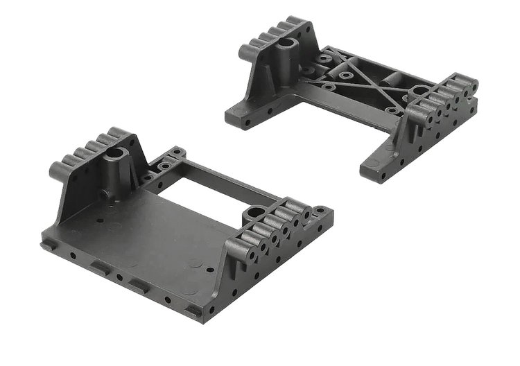 Servo Tray & Bumper Stay [Fits Torch & Hooligan Monster Trucks]