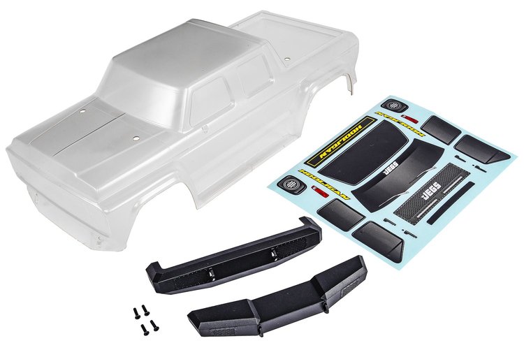 Hooligan Clear Body Shell with Decals