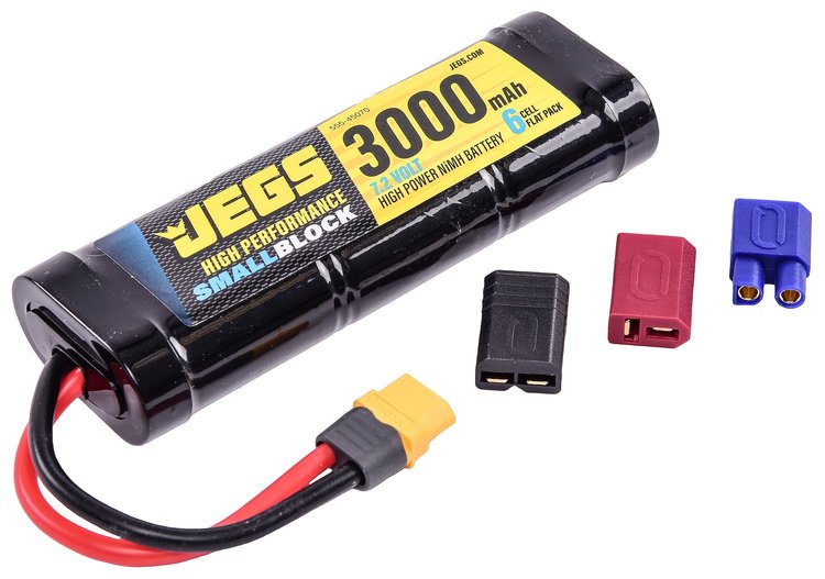 Small Block NiMH Battery [7.2V, 3000 mAh, 6-Cell, Flat-Pack]
