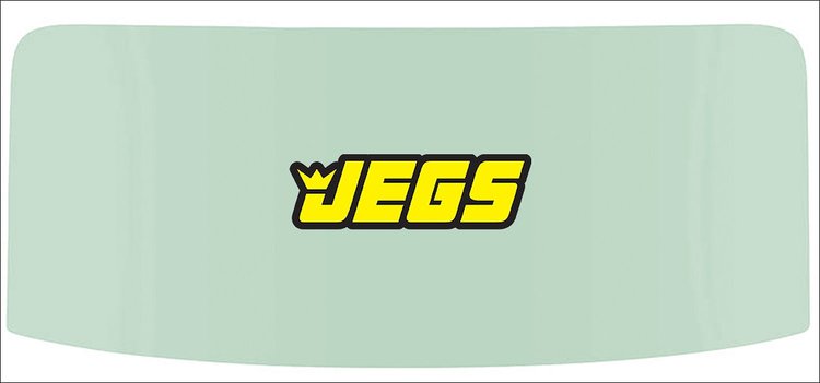 Back Window Glass Fits Select 1973-1977 GM A-Body 2-Door Coupe Models without Defroster [Green Tint]