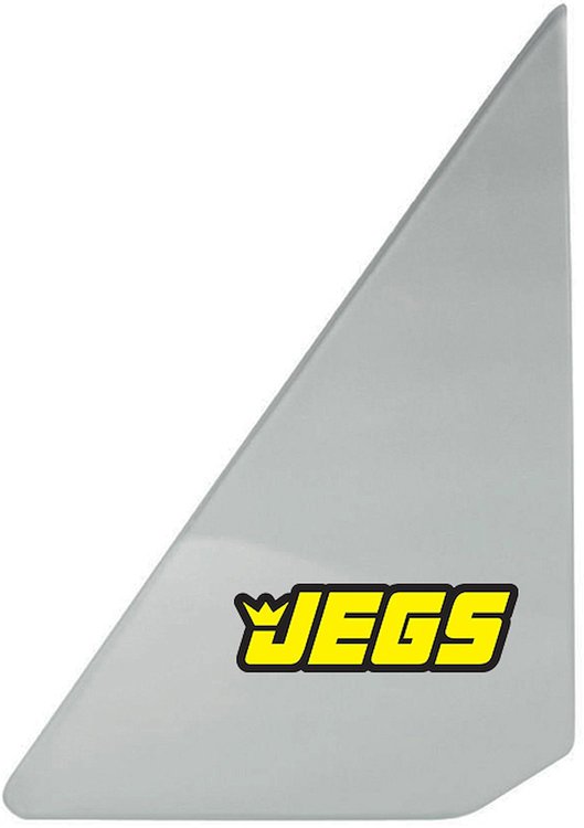Replacement Vent Glass for 1965-1968 Chevrolet B-Body Full-Size Models Sedan, Wagon [Smoke Tint, Left/Driver Side]