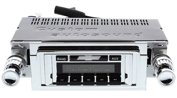 Classic 230 Series Radio for 1953-1954 Chevrolet Bel Air, 210 Series-With Push Buttons [Not Bluetooth Compatible]