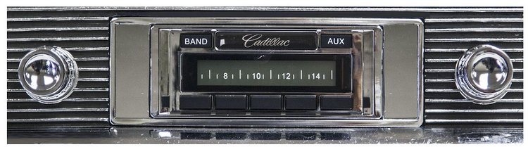 Classic 630 Series Radio for 1954-1955 Cadillac DeVille, Eldorado, Series 60, 62, 75 [Bluetooth Compatible]