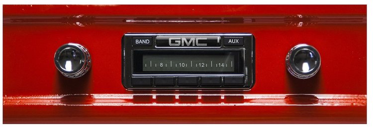 Classic 630 Series Radio for 1960-1963 GMC Truck [Bluetooth Compatible]