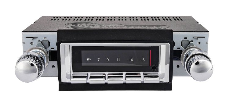 Classic 740 Series Radio w/Built-in Bluetooth for 1966-1967 Chevrolet Chevelle, El Camino