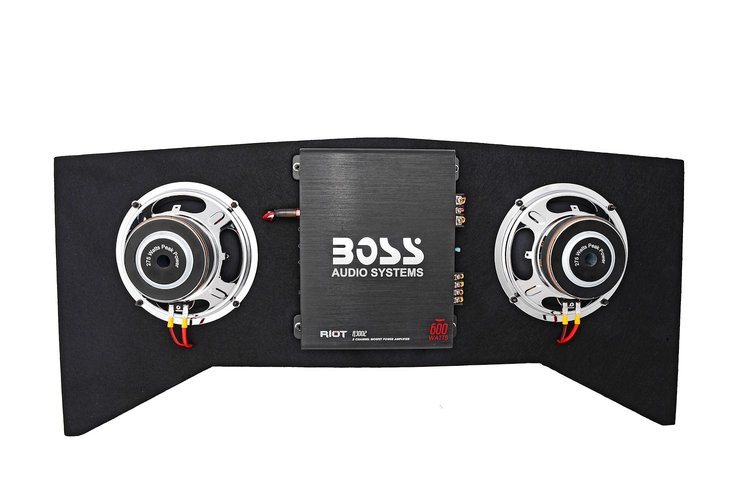 Backseat Driver Subwoofer Speaker System for 1965-1969 Ford Mustang Coupe