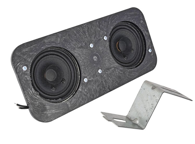 Dual Dash Speakers for Select 1965-1979 GM Vehicles [Diameter: 3.500 in.]