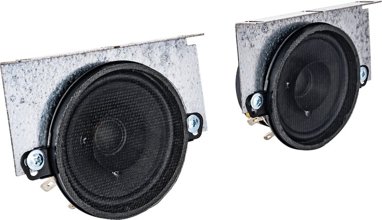 Dual Dash Speakers Fits Select 1973-1986 Chevrolet and GMC C/K Series Truck, Suburban, Blazer, Jimmy [With Stereo]