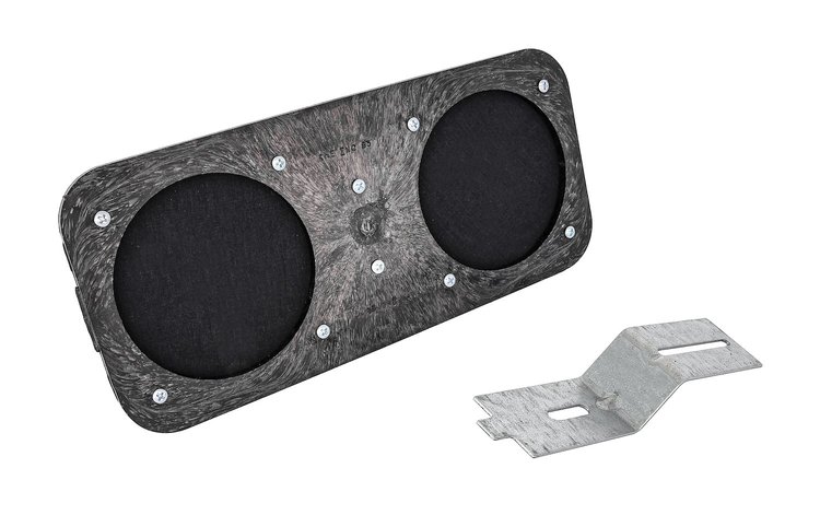 Dual Dash Speakers for 1966-1967 Chevrolet II Nova [Diameter: 4 in.]