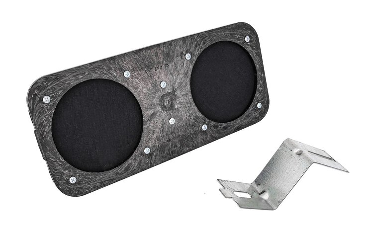 Dual Dash Speakers for 1968-1972 Chevrolet II/Nova [Diameter: 4 in.]