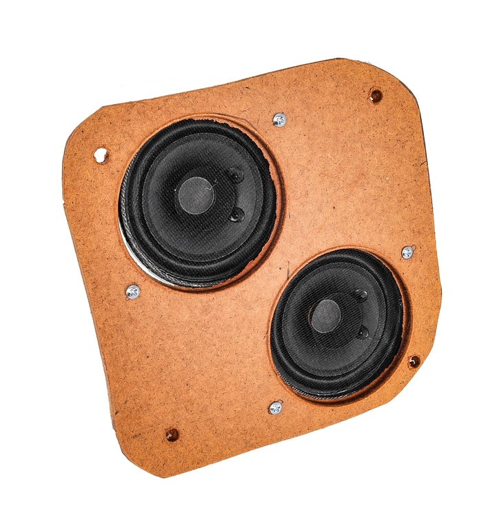 Dual Dash Speakers for 1953-1957 Chevrolet Corvette [Diameter: 3.500 in.]