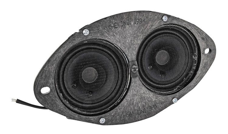 Dual Dash Speakers for 1966-1967 Ford Falcon [Diameter: 3.500 in.]