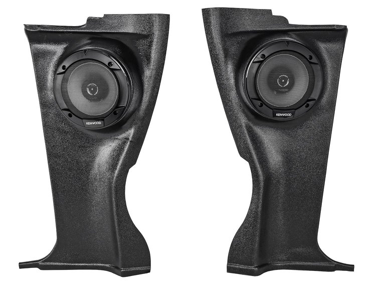 Rear Kick Panels for 1968-1972 Chevrolet El Camino [Kenwood Speakers]
