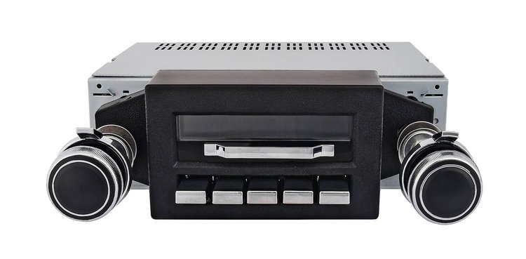 Classic Slidebar Series Radio w/Built-in Bluetooth for 1969-1972 Chevy Chevelle, El Camino, Monte Carlo, 1971-1972 GMC Sprint
