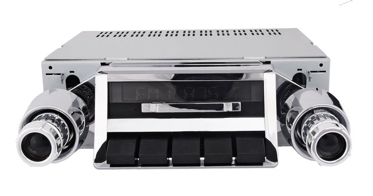 Classic Slidebar Series Radio w/Built-in Bluetooth for 1965 Chevrolet Bel Air, Biscayne, Impala