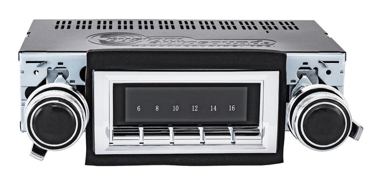 Classic 850 Series Radio w/Built-in Bluetooth for 1965 Chevrolet Chevelle, El Camino, Malibu