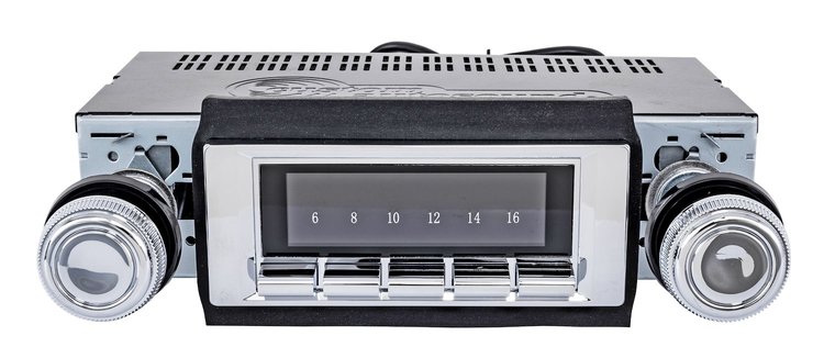 Classic 850 Series Radio w/Built-in Bluetooth Fits Select 1967-1968 Chevrolet Models