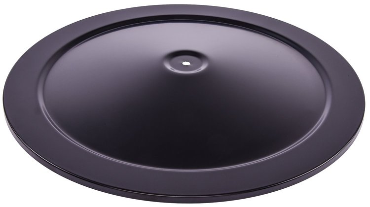 14 in. Air Cleaner Lid Smooth Top [Black Powder-Coat]