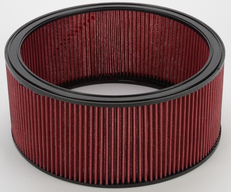 Cotton Air Filter Element [14 in. x 6 in. Red]