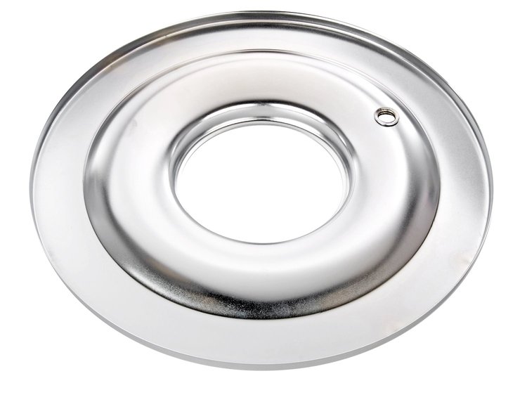14 in. Air Cleaner Base 5-1/8" Centered Opening [Chrome-Plated]