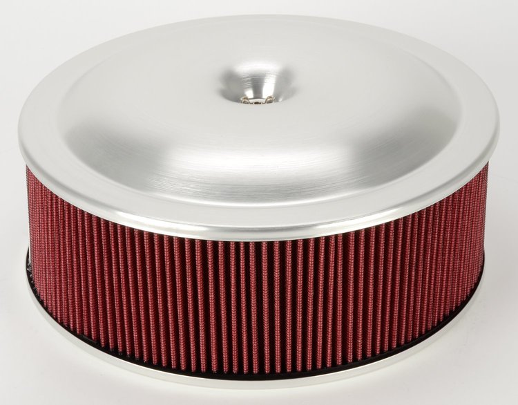 Spun Aluminum Air Cleaner 14" x 5"