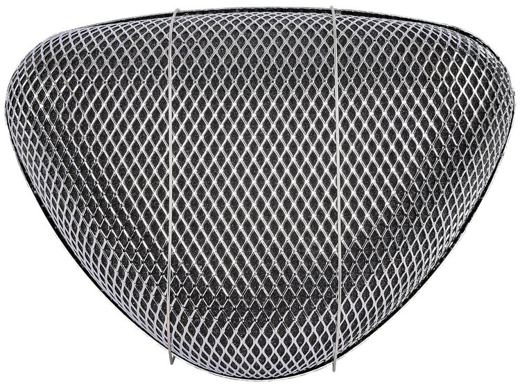 Hi-Flow Air Cleaner for Single Quad Carburetor with a 5 1/8 in. Neck [Open Screen]