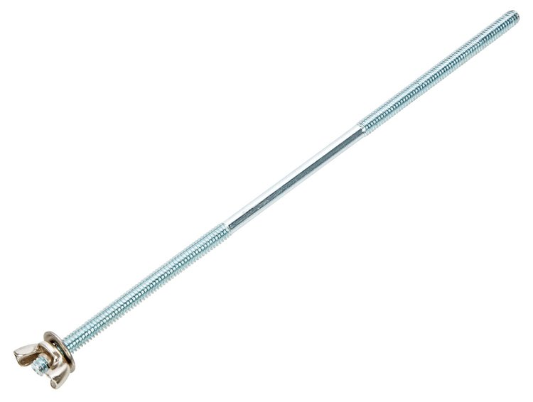 Universal Air Cleaner Stud with Wing Nut 9 in. Straight Stud