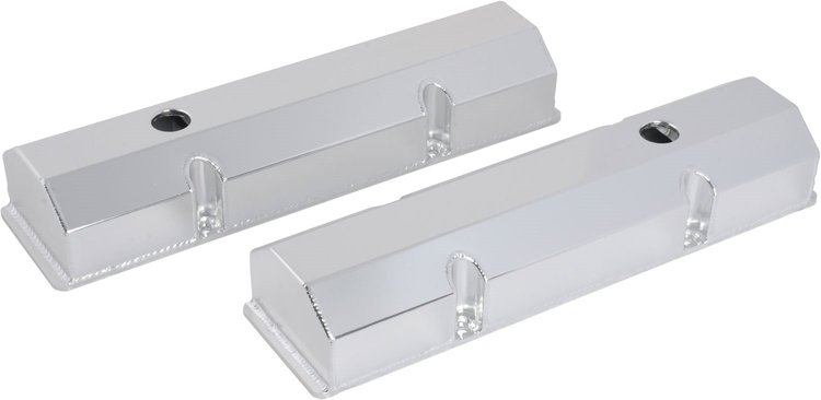 Fabricated Aluminum Valve Covers for Small Block Chevy 283-350