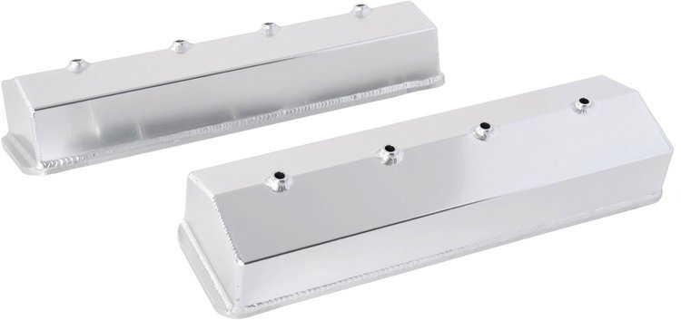 Fabricated Aluminum Valve Covers for Small Block Chevy 305-350
