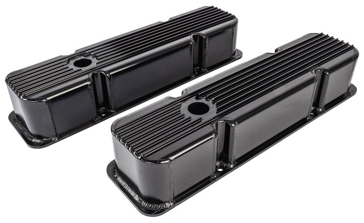 Fabricated Aluminum Valve Covers Small Block Chevy 283-350