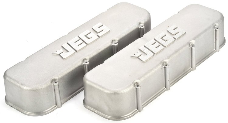 Natural Cast Aluminum Valve Covers for Big Block Chevy