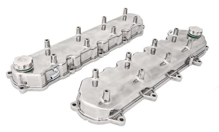 Polished Aluminum Valve Covers for GM Gen V LT Engines