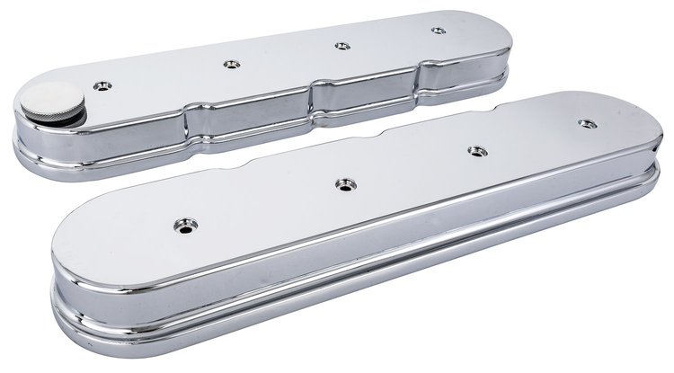 Chrome Plated Die Cast Aluminum Valve Covers for GM LS Series