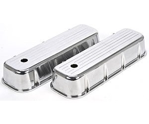 Used - Cast Aluminum Valve Covers Big Block Chevy