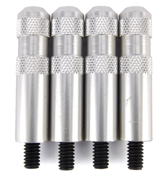 Aluminum Valve Cover Nuts Clear Anodized