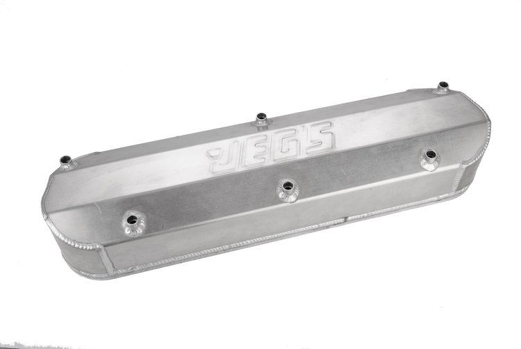Fabricated Aluminum Valve Covers with JEGS Logo Small Block Ford 289-351W