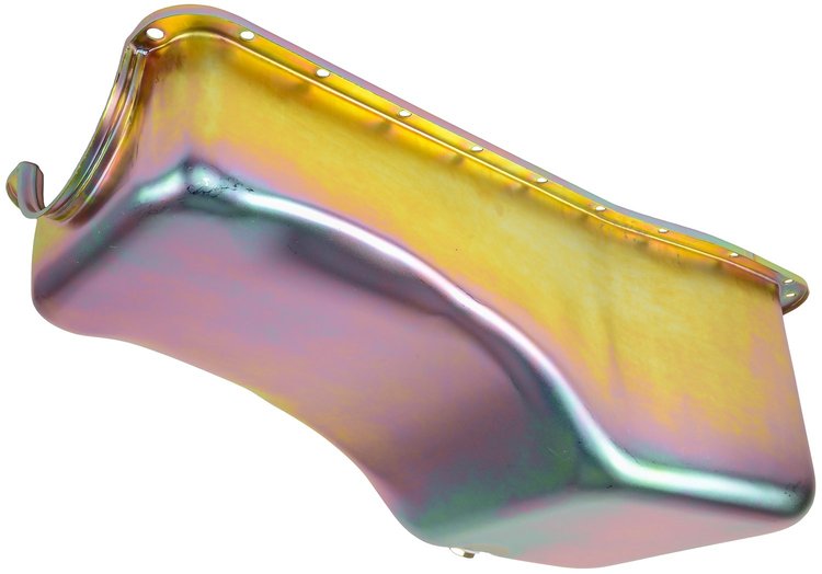 Stock-Style Replacement Oil Pan for 1968-1978 Big Block Ford 429, 460 [Gold Zinc]